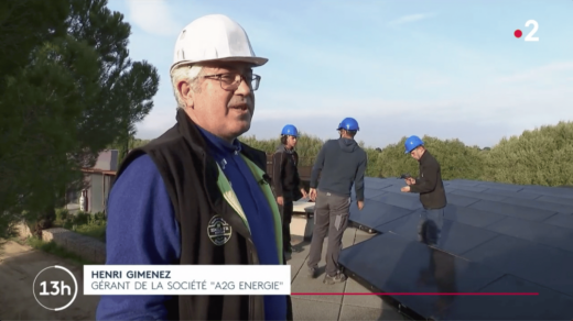 AG2 Énergie sur France 2 : Retrouvez notre reportage sur les panneaux solaires